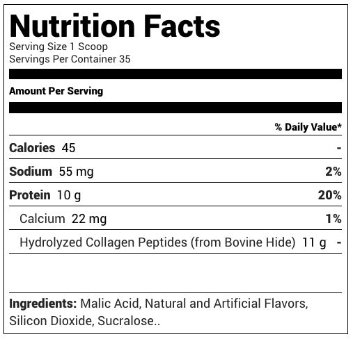 Core Nutrionals Collagen - Strawberry Lemonade 35 Servings