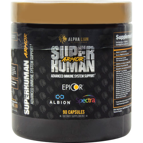 Alpha LION Super Human Armor - Immune Support 90 Capsules